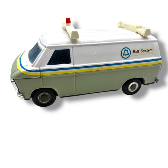 Vintage Bell System Service Van Piggy Bank Western Stamping Corp - Picture 1 of 7